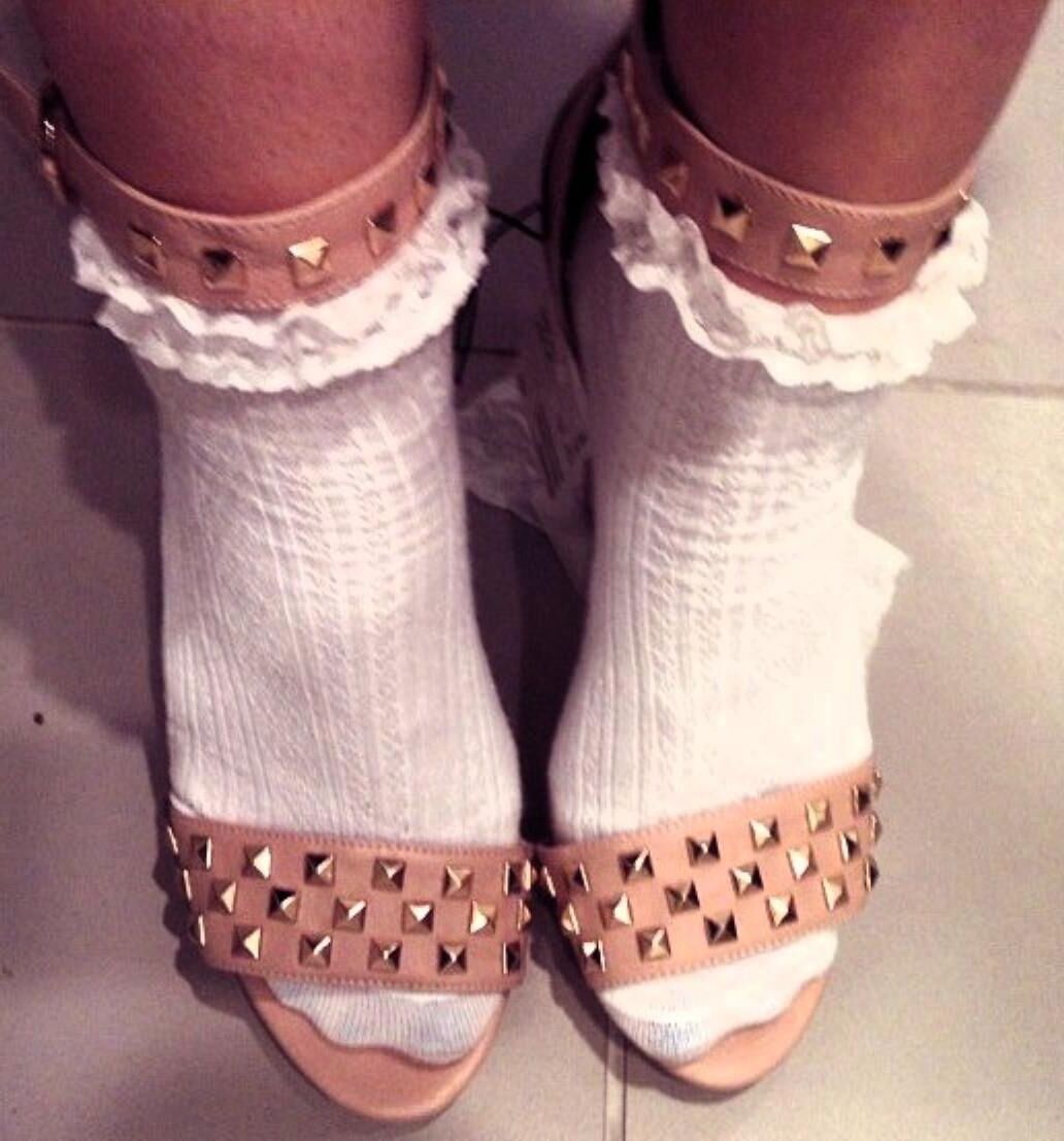 More flats, shoes, socks, 