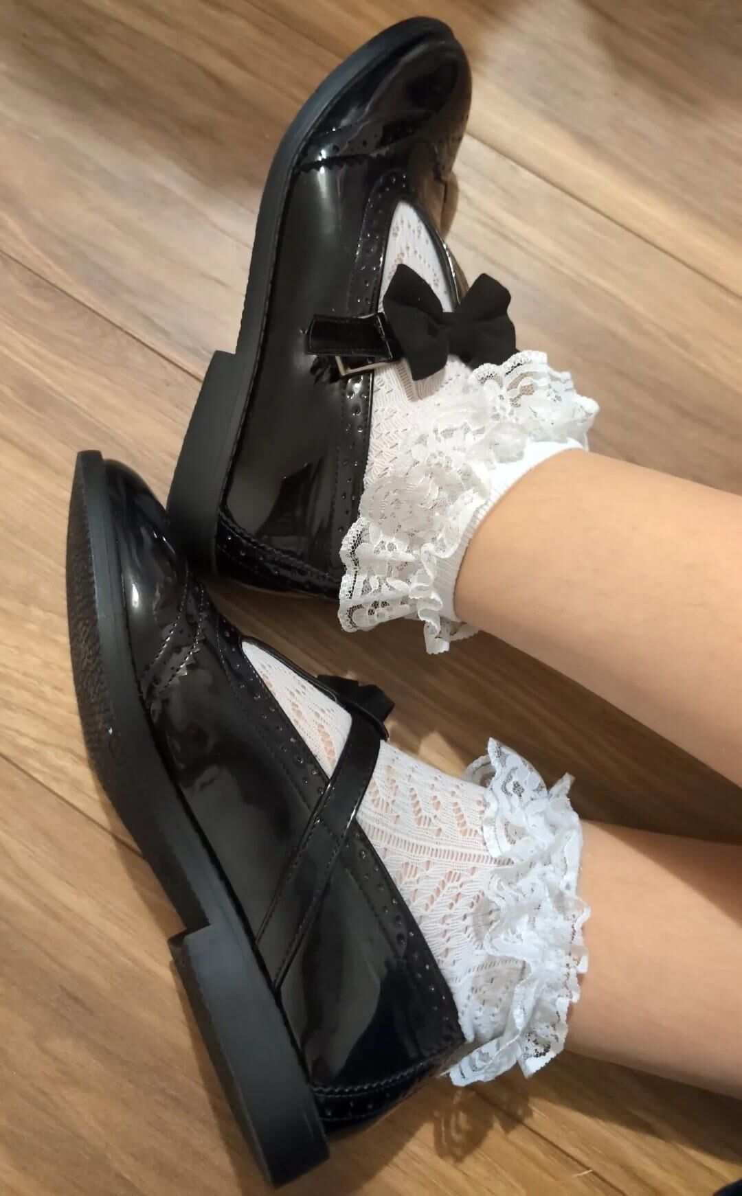 More flats, shoes, socks, 