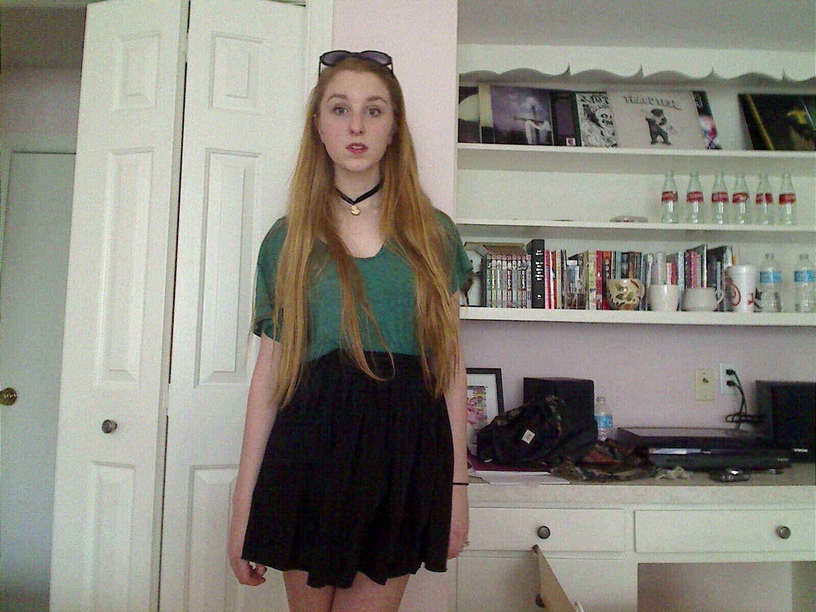 Super cute strawberry blonde teen