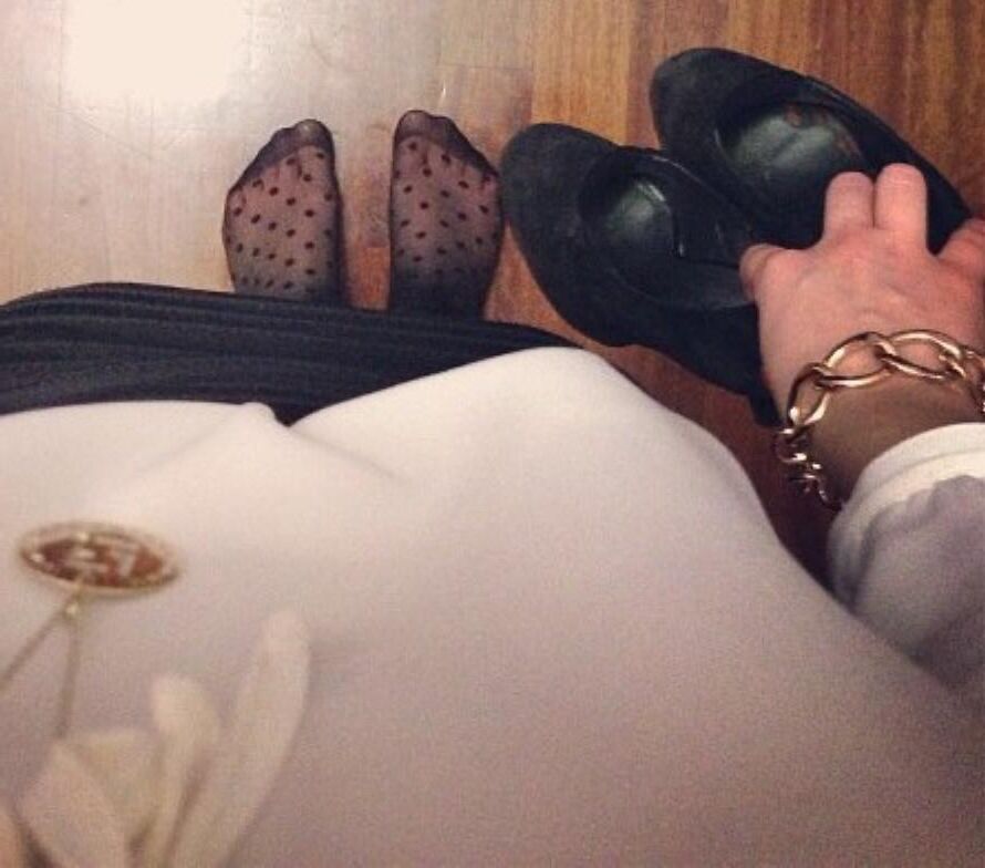 More flats, shoes, socks, 