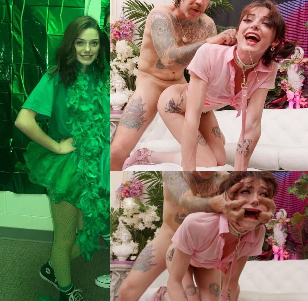 Antes vs. After porno Quinn Saviers vs. Shrooms Q