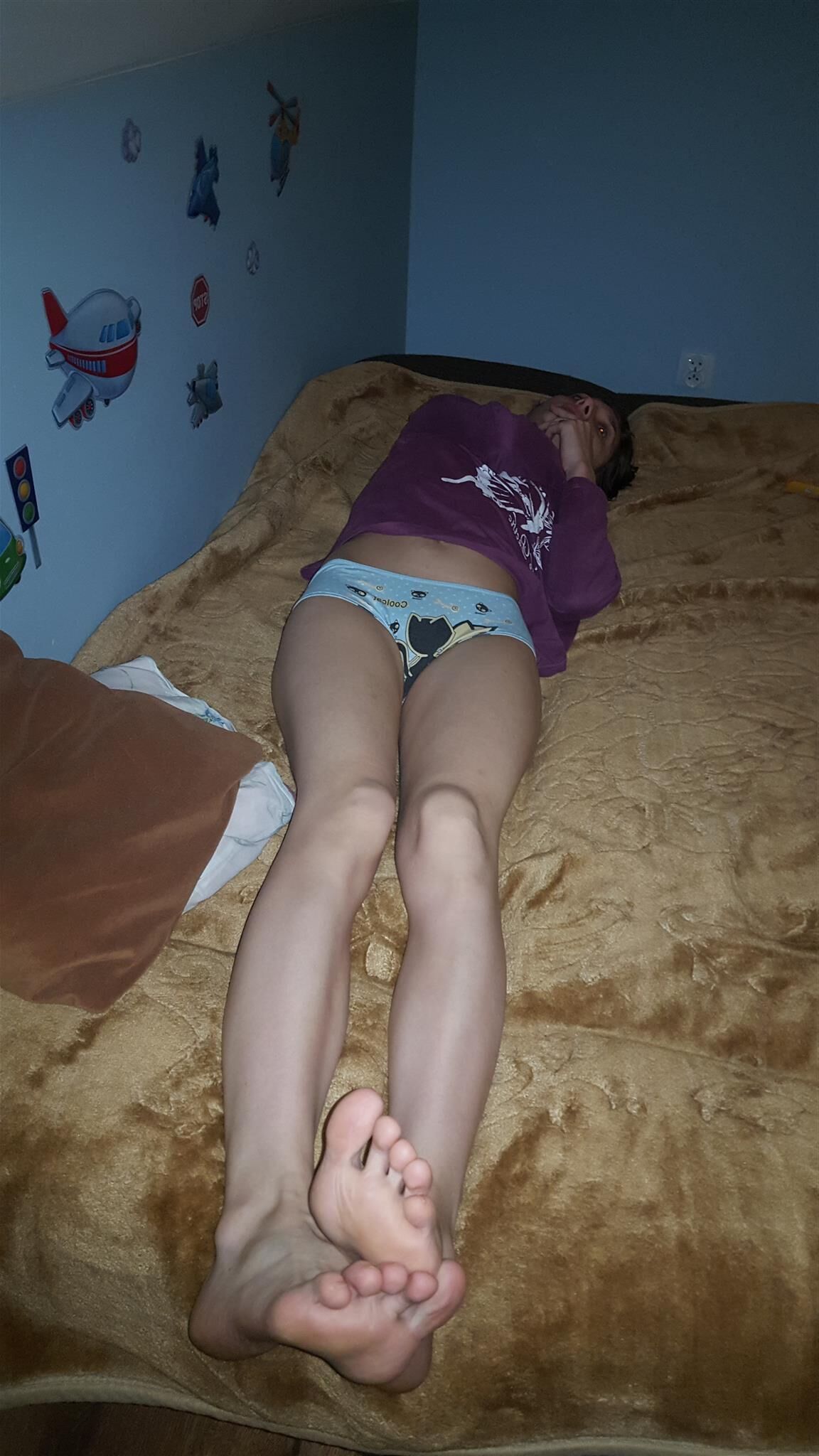 Skinny Polish Maja in Cat Undies NN