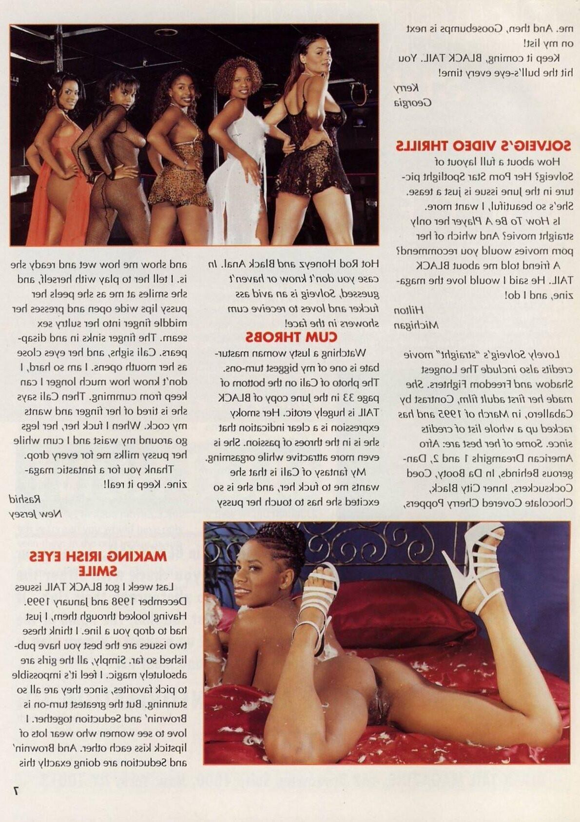 Revista Black Tail Sexy Ebony Girls