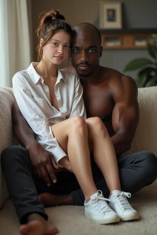 Nadou and Mum interracial 