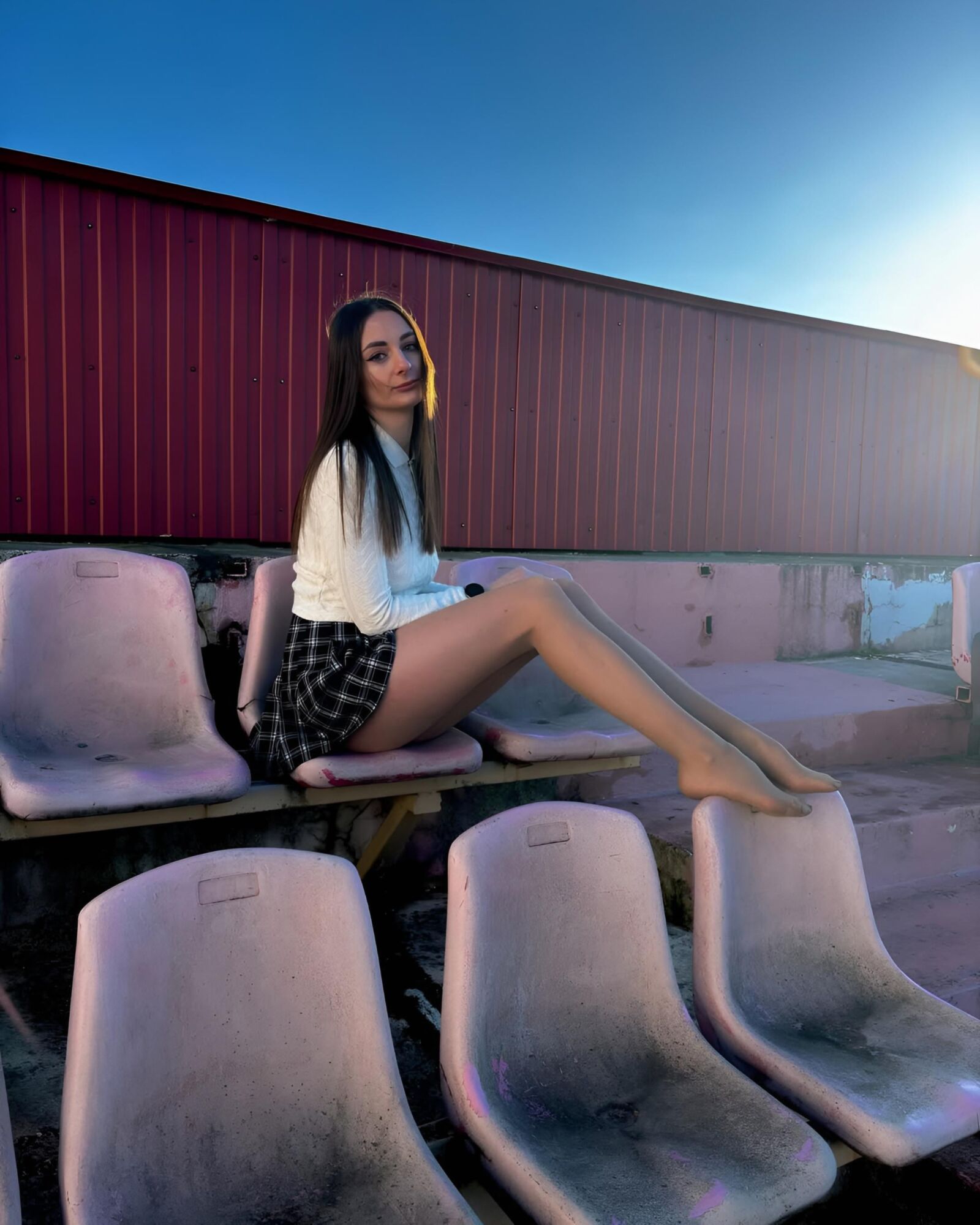 Garota da meia -calça russa Diana