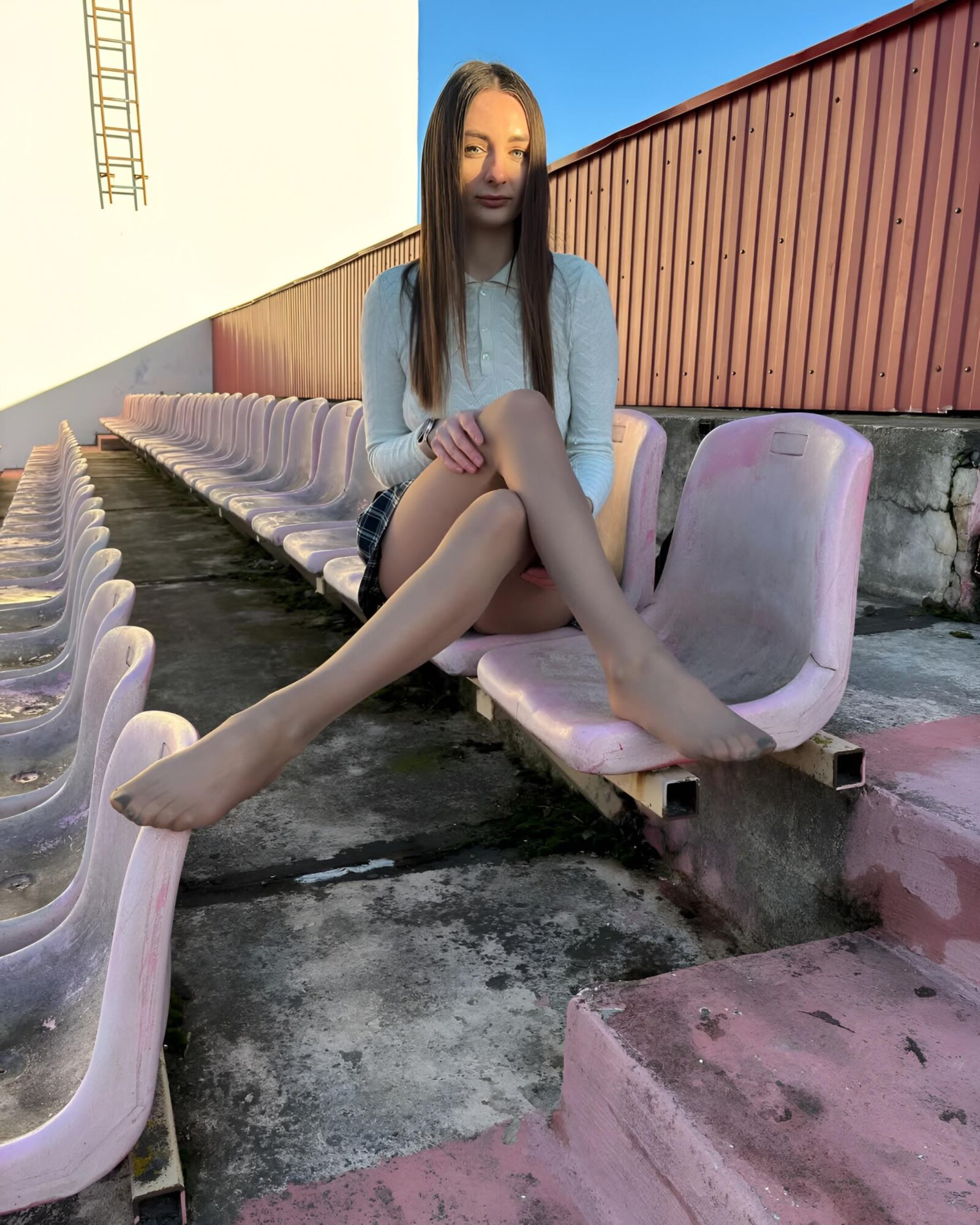 Garota da meia -calça russa Diana