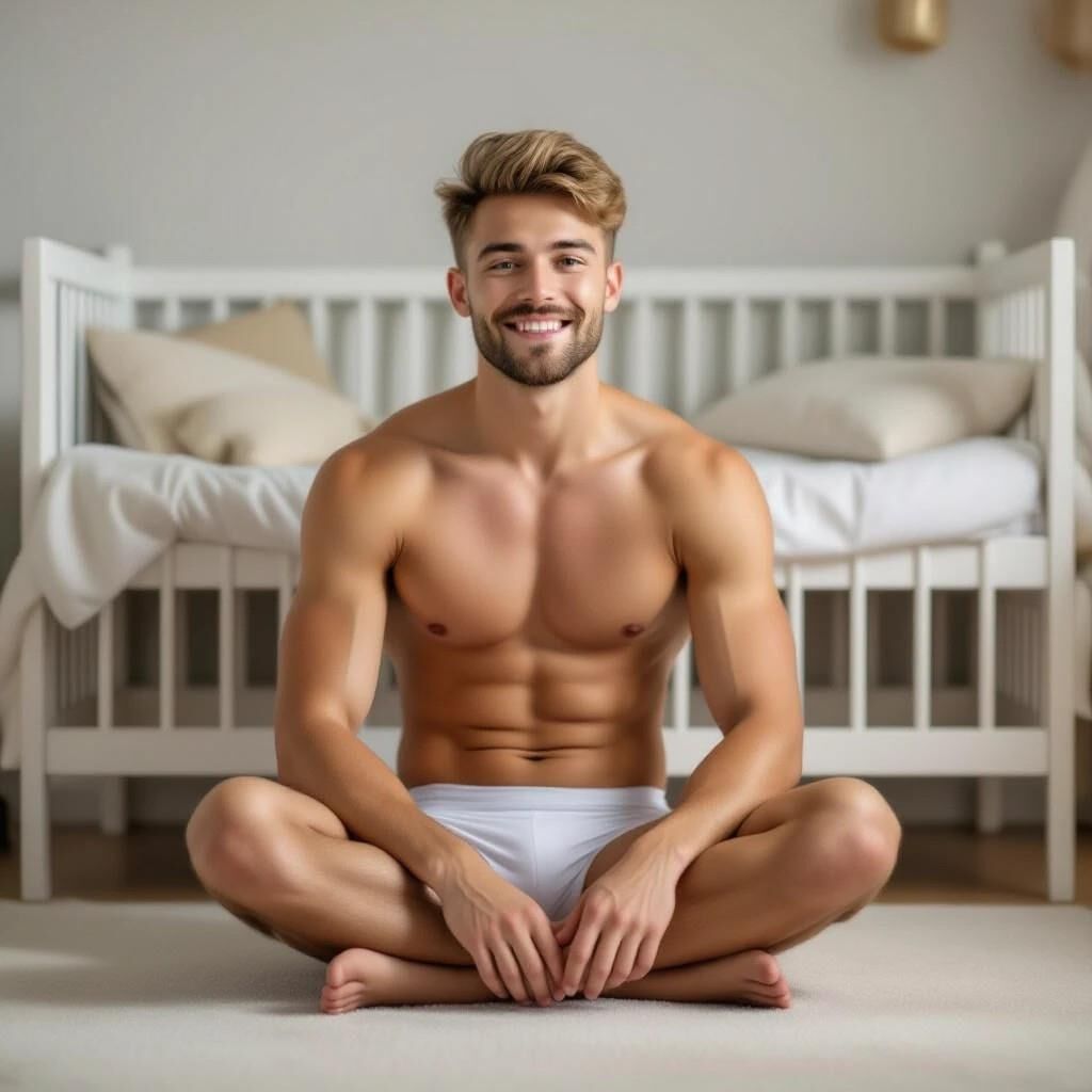 Der unterwürfige blonde Junge