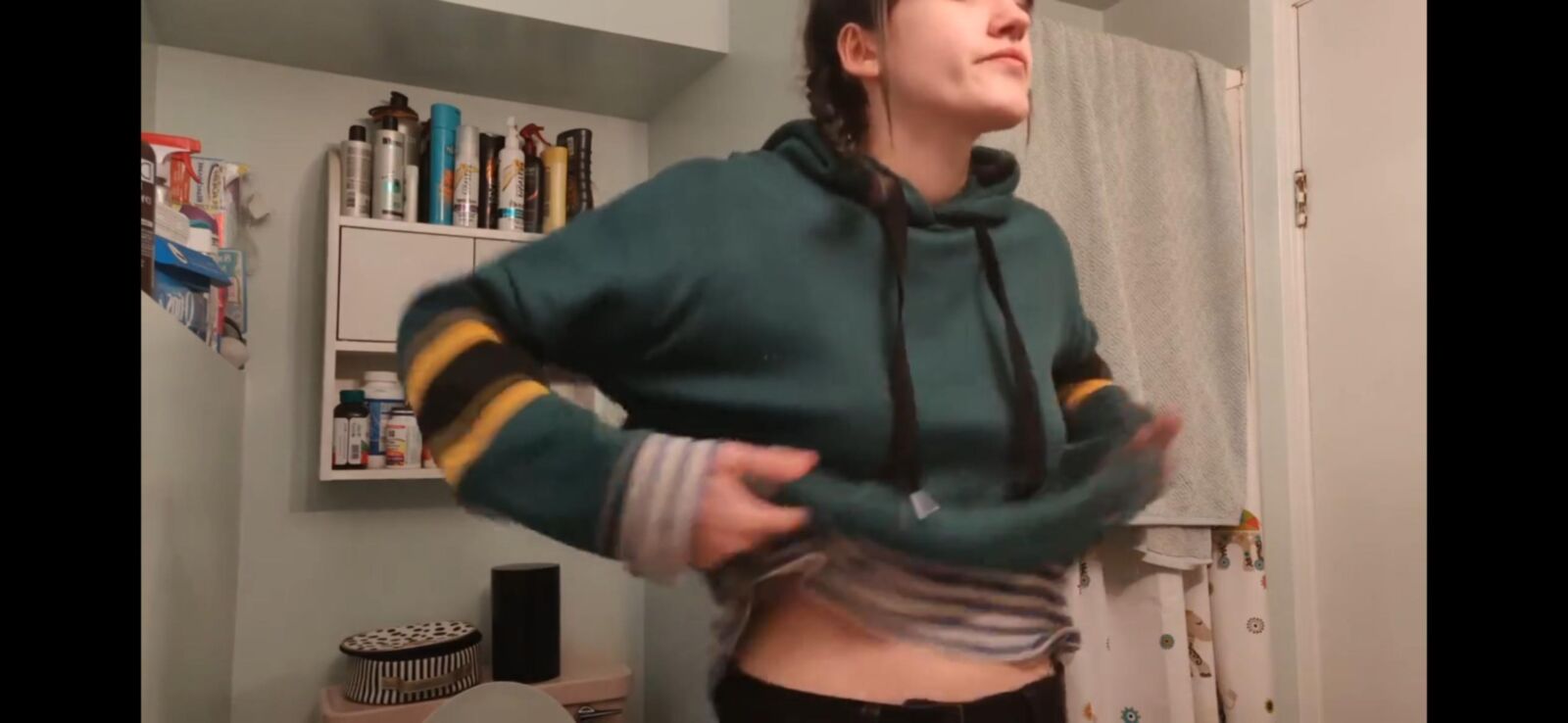 French Sister in the shower 