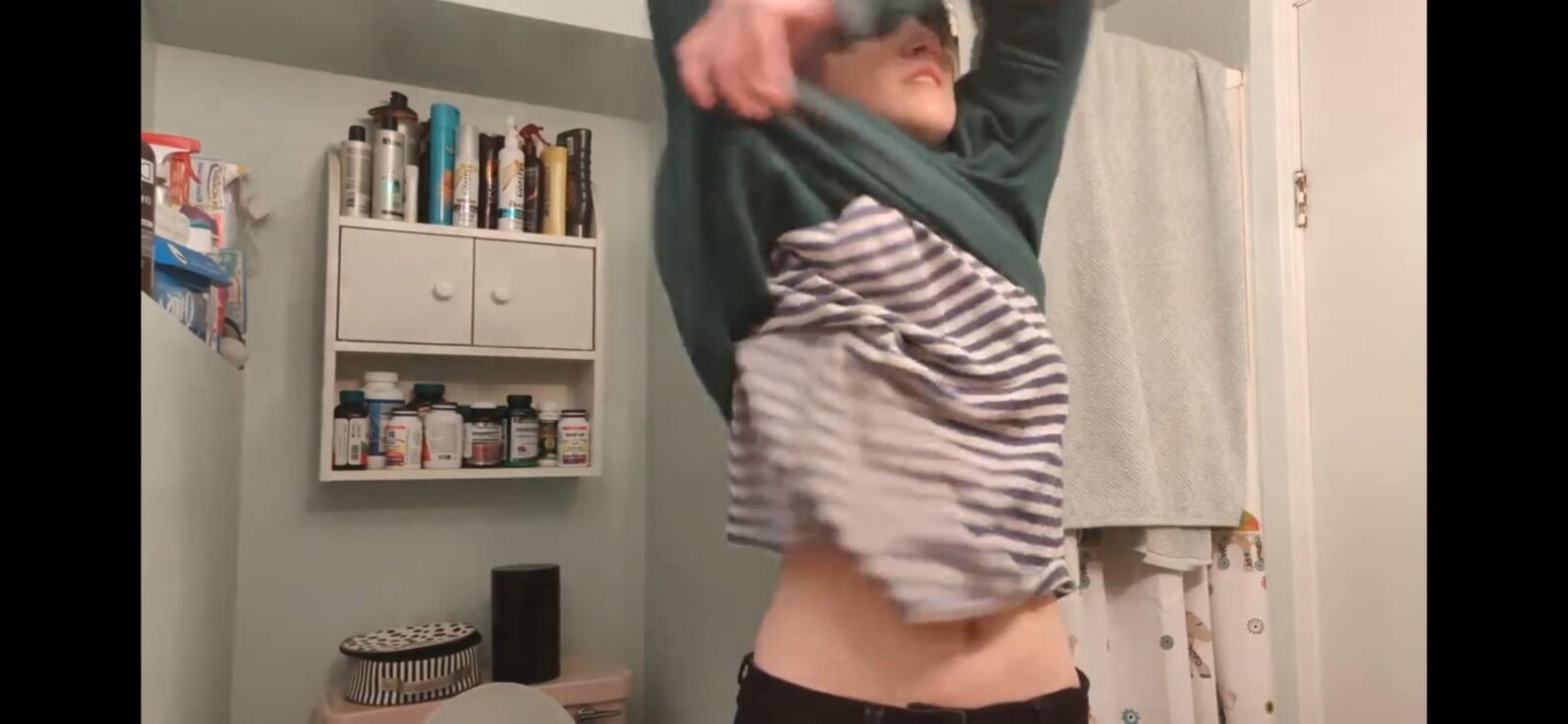 French Sister in the shower 
