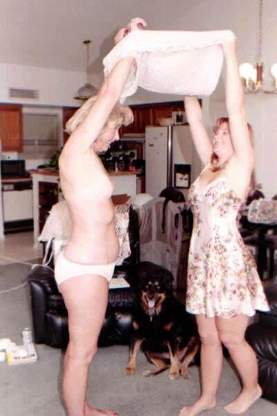Just real vintage mother and daughter