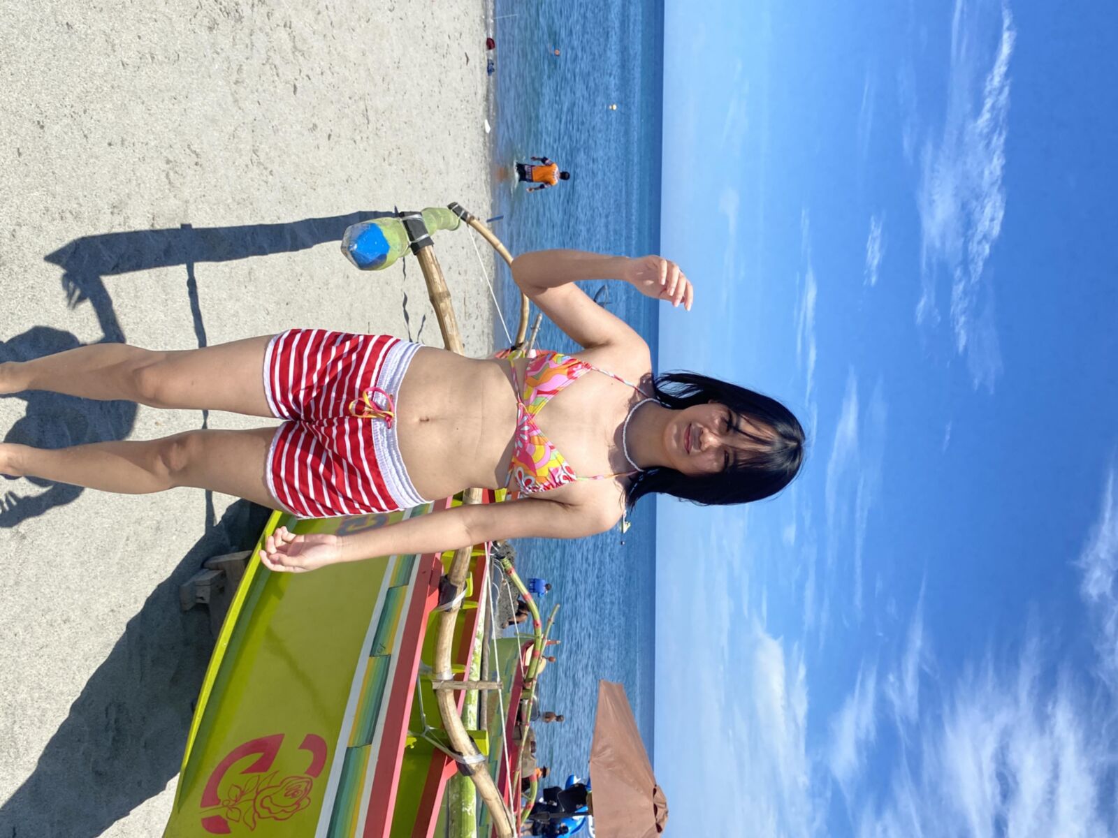 アジアの十代のセクシーな脇の下