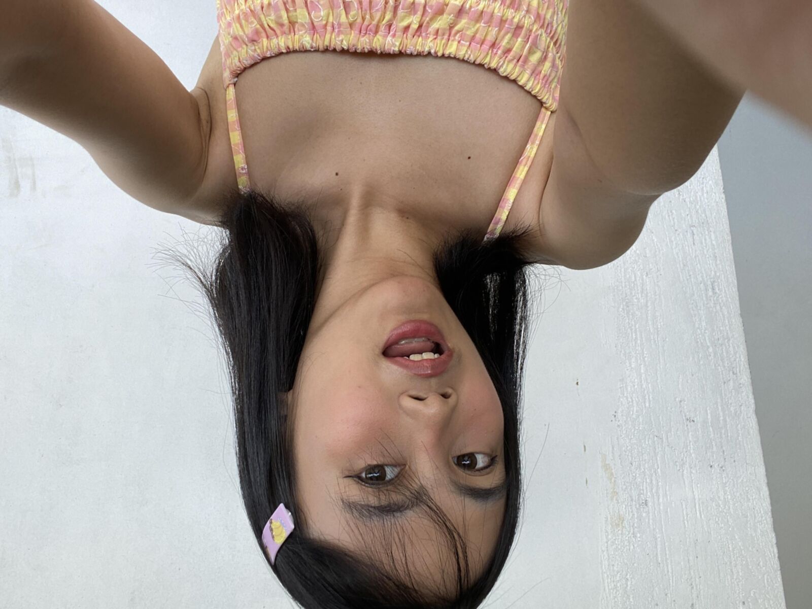 アジアの十代のセクシーな脇の下