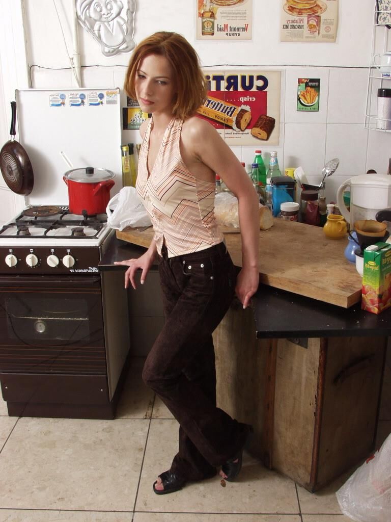 Daisy en la cocina