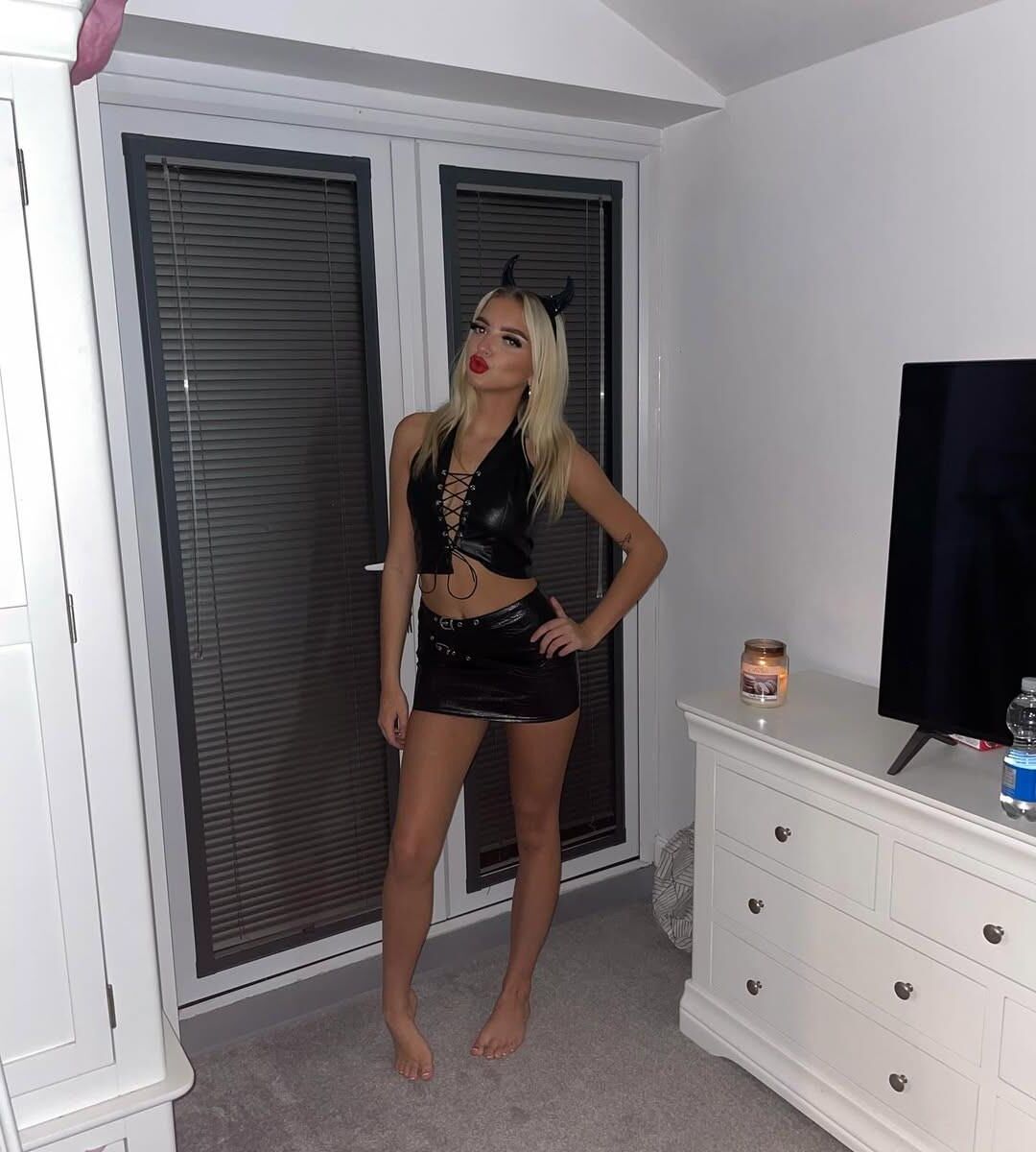 Slutty Tns in wet looks and leather outfits April Edition 