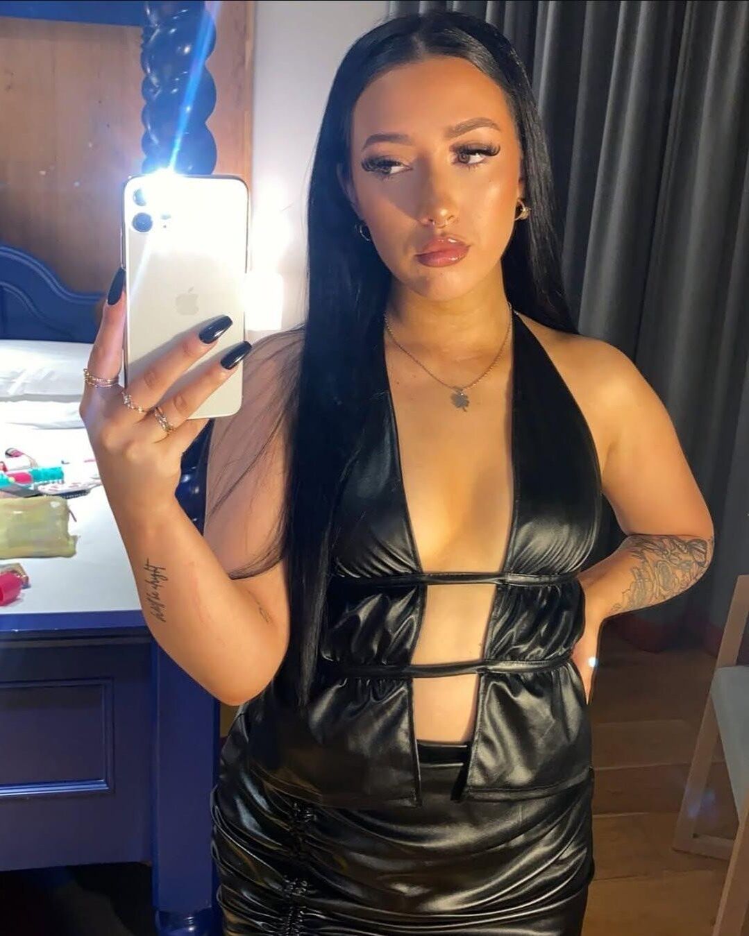 Slutty Tns in wet looks and leather outfits April Edition 
