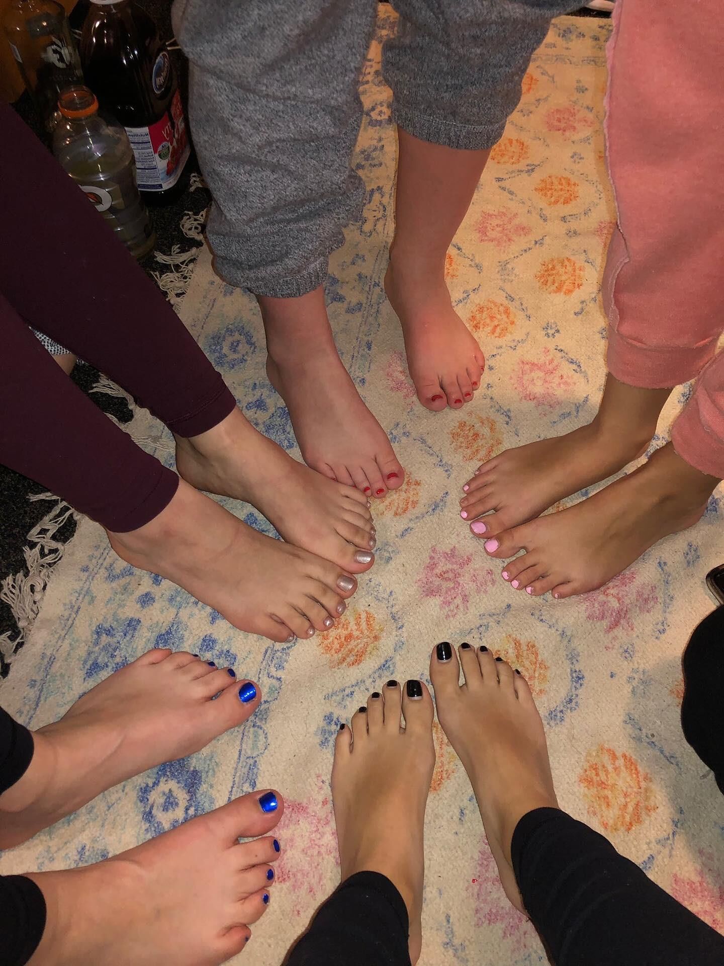 Teen feet