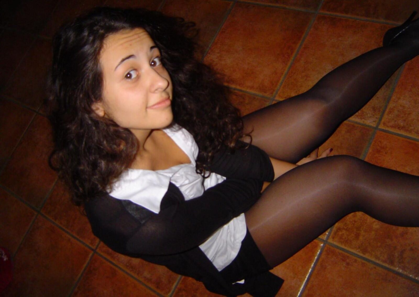 Mädchen mischen