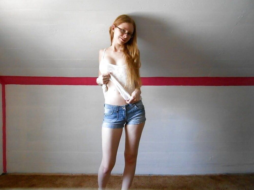 Nerdy Redhead Teen