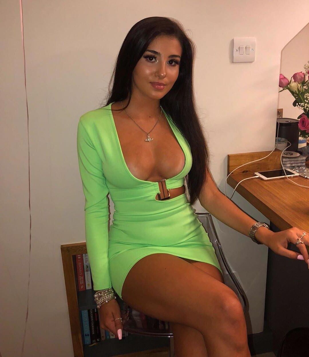 Filles en vert