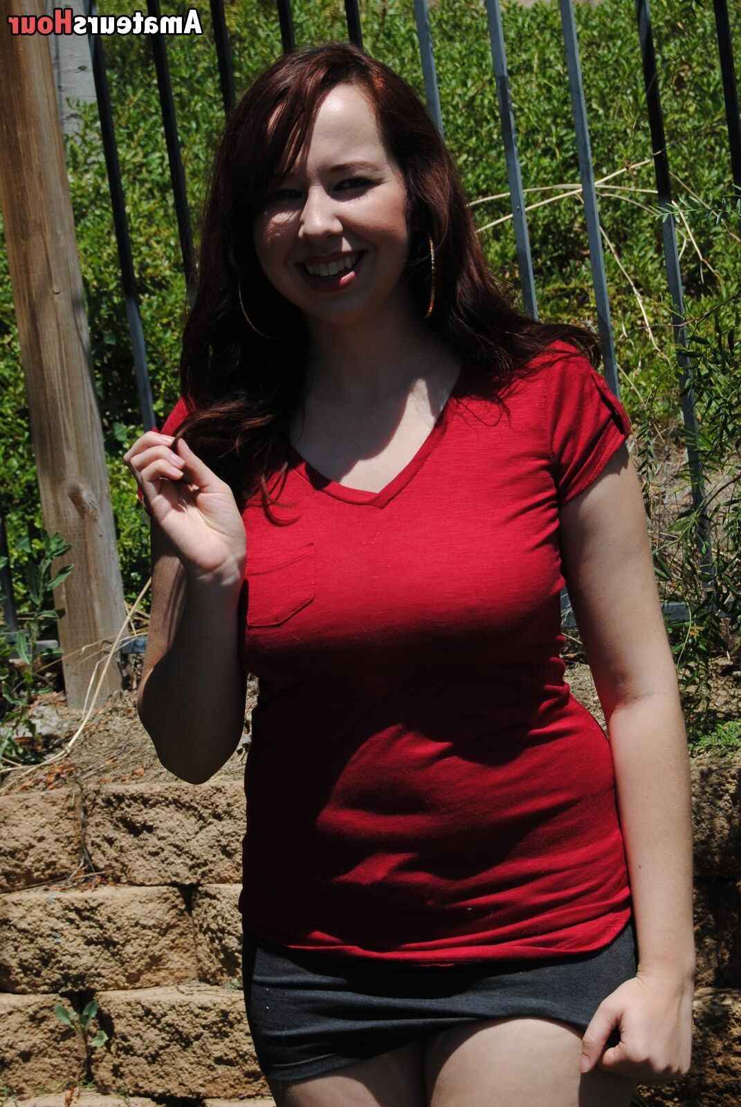 Amateurshour Alisyn Red camisa