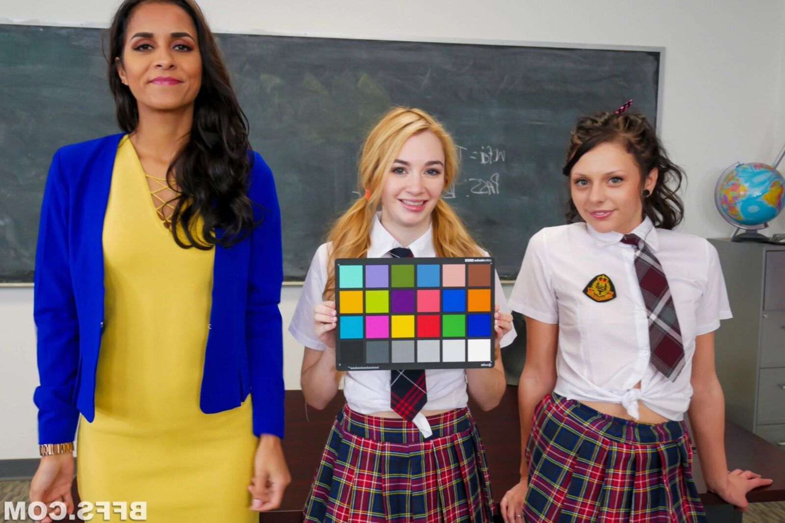 BFFS MEGAN SAGE, ABBY LEE BRAZIL and ADRIA RAE Detention