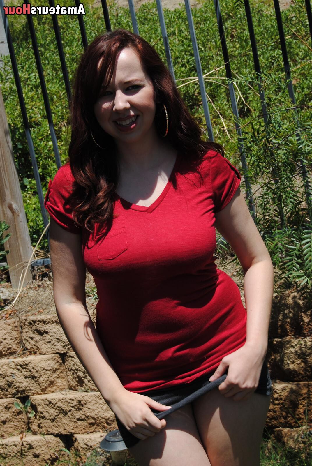 Amateurshour Alisyn Red camisa