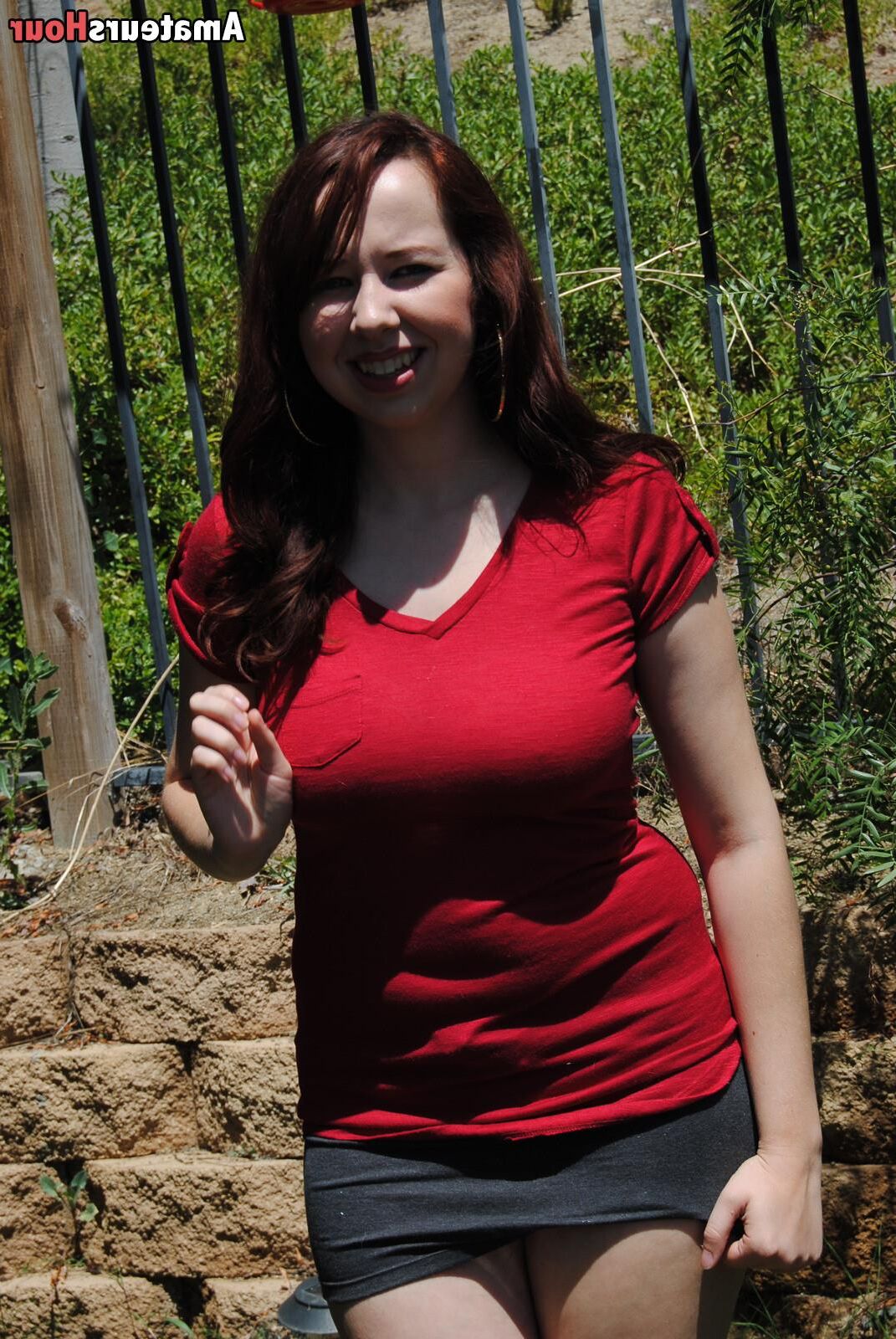 Amateurshour Alisyn Red camisa